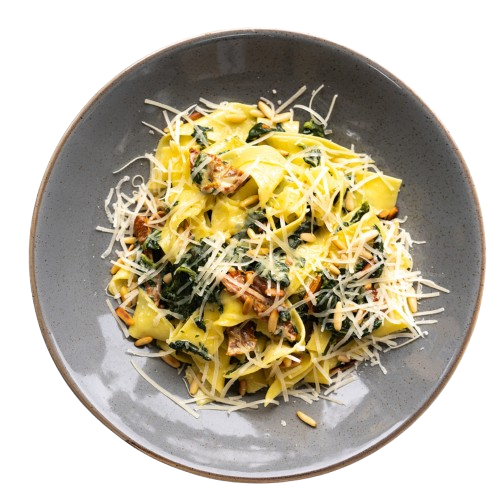 PAPARDELLES ME SPANAKI [VEG] 350g