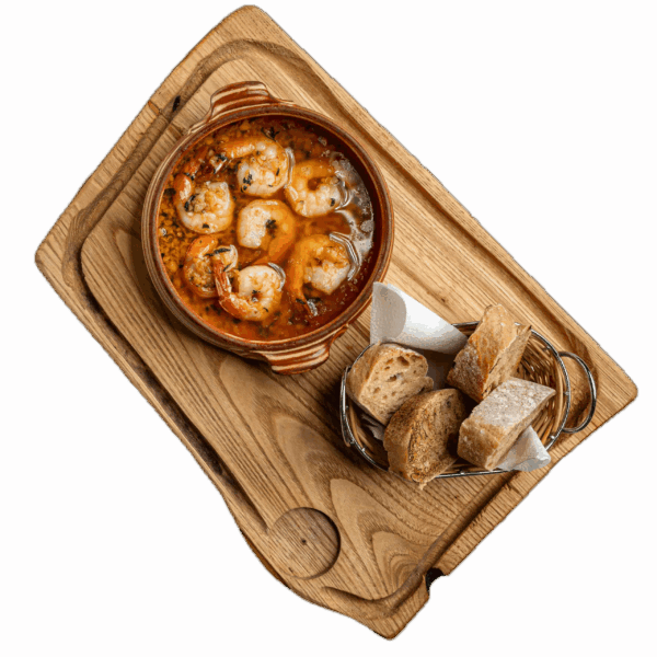 GARIDES SKORDATES 220g 7szt